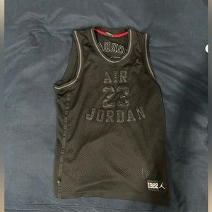 Michael Jordan Flight 1982 Black Jersey #23